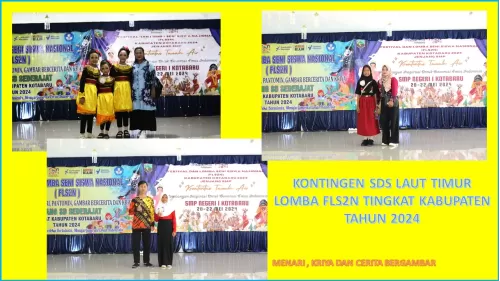 KEGIATAN MENGIKUTI LOMBA FLS2N TINGKAT KABUPATEN DI SMPN 1 K