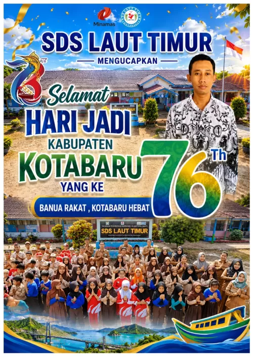 SELAMAT HARI JADI KABUPATEN KOTABARU YANG KE 76 
