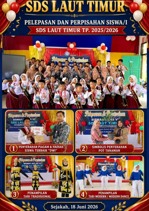 ACARA PELEPASAN DAN PERPISAHAN SISWA/I KELAS VI SDS LAUT TIM
